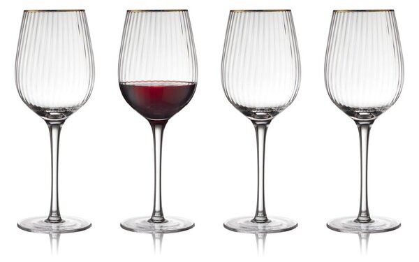 Čaše u setu 4 kom vinske 300 ml Palermo – Lyngby Glas