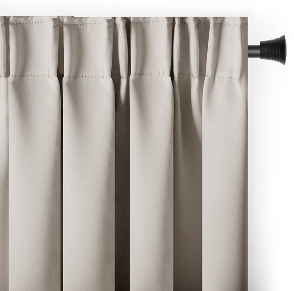 Bež zavjesa za djelomično zamračenje 140x270 cm Kierra – Restilo