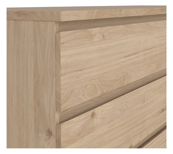 Komoda u dekoru hrasta u prirodnoj boji 154x70x50 cm Naia – Tvilum