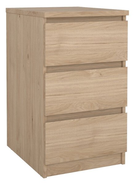 Komoda u dekoru hrasta u prirodnoj boji 40x70x50 cm Naia – Tvilum