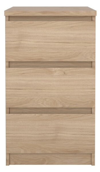 Komoda u dekoru hrasta u prirodnoj boji 40x70x50 cm Naia – Tvilum