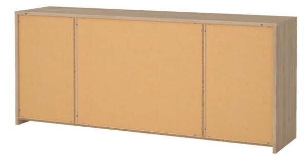 Bijela/u prirodnoj boji komoda u dekoru hrasta 197x84x48 cm Next – Tvilum