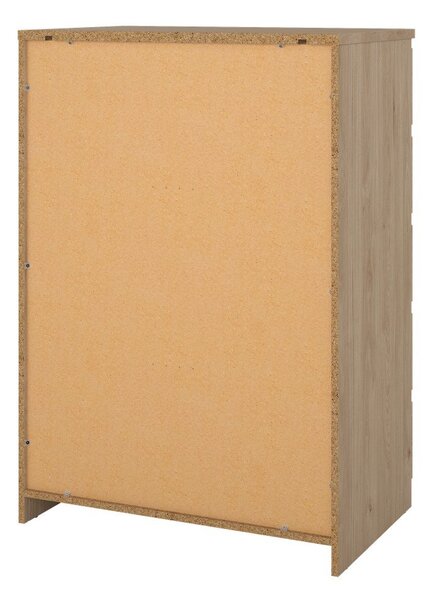 Komoda u dekoru hrasta u prirodnoj boji 77x111x50 cm Naia – Tvilum