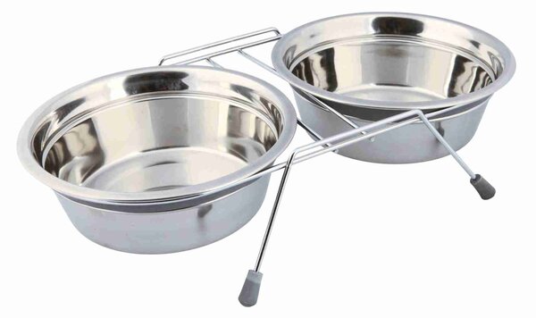 Trixie Posuda na postolju silikonski rubovi 0,25 l/fi-11 cm