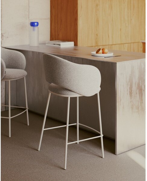 Krem barska stolica (visine sjedala 65 cm) Maina – Kave Home