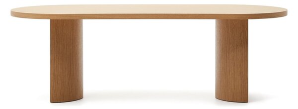 Blagovaonski stol u dekoru hrasta 100x240 cm Nealy – Kave Home