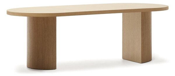 Blagovaonski stol u dekoru hrasta 100x240 cm Nealy – Kave Home