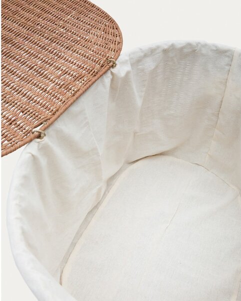 Košare u setu 2 kom od ratana 50x36x32 cm Indali – Kave Home