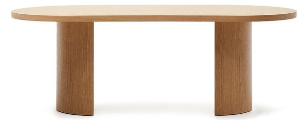 Blagovaonski stol u dekoru hrasta 100x200 cm Nealy – Kave Home