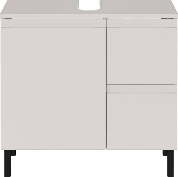 Krem nizak ormarić za ispod umivaonika 60x56 cm Salinas – Germania
