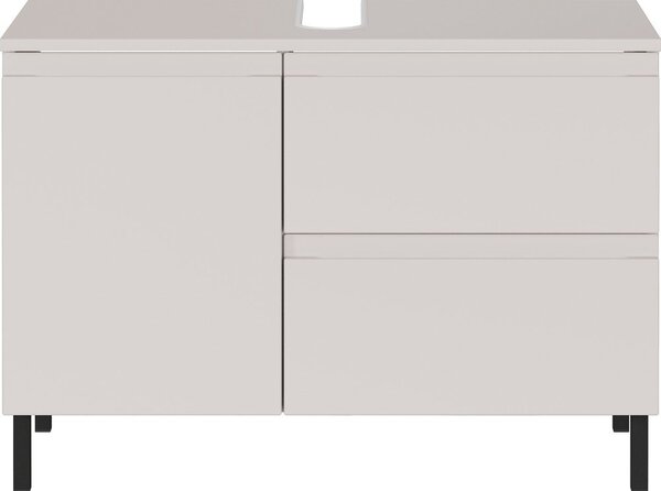 Krem nizak ormarić za ispod umivaonika 80x56 cm Salinas – Germania