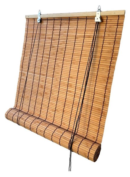 Narančasta rolete od bambusa 200x160 cm Zeva – Gardinia