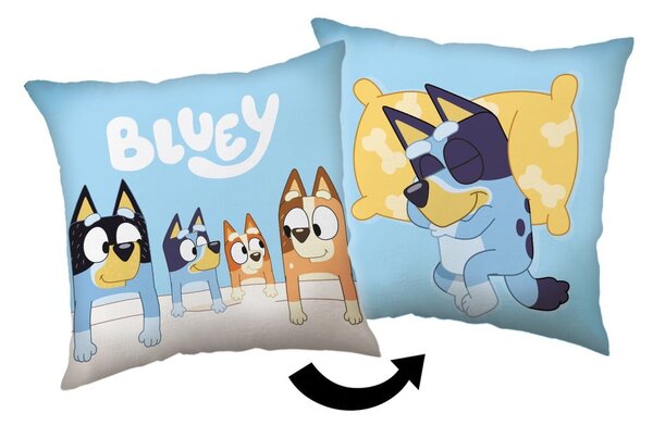 Dječji jastuk 40x40 cm Bluey – Jerry Fabrics
