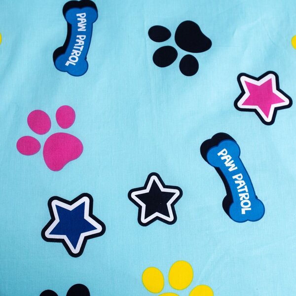 Pamučna dječja posteljina sa svjetlećim efektom za krevet za jednu osobu 140x200 cm Paw Patrol – Jerry Fabrics