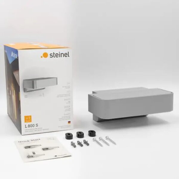 LED VANJSKA ZIDNA SVJETILJKA SENZOR I BLUETOOTH L 800 S SREBRNA 7,5W 3000K 466lm L800 S SI