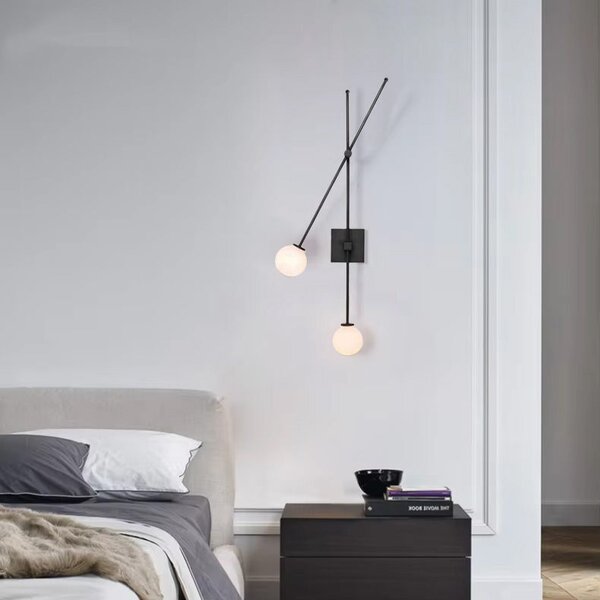 Zidni svijećnjak APP1595-2W black
