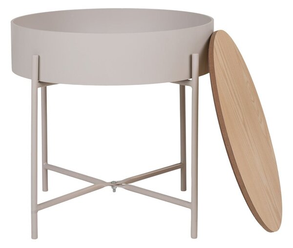 Metalni okrugao pomoćni stol ø 40 cm Sisco – House Nordic