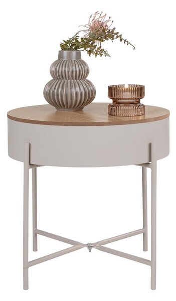 Metalni okrugao pomoćni stol ø 40 cm Sisco – House Nordic