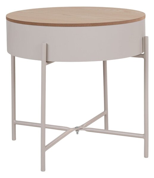 Metalni okrugao pomoćni stol ø 40 cm Sisco – House Nordic