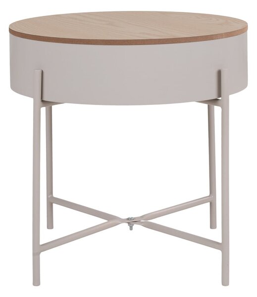Metalni okrugao pomoćni stol ø 40 cm Sisco – House Nordic