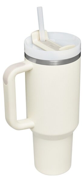 Krem termosica od nehrđajućeg čelika sa slamkom 1,18 l Quencher H2.0 FlowState Tumbler Cream – Stanley