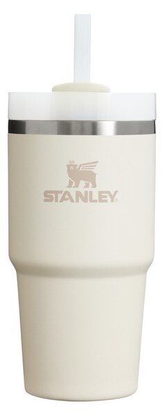 Krem termosica od nehrđajućeg čelika sa slamkom 600 ml Quencher H2.0 FlowState Tumbler Cream – Stanley