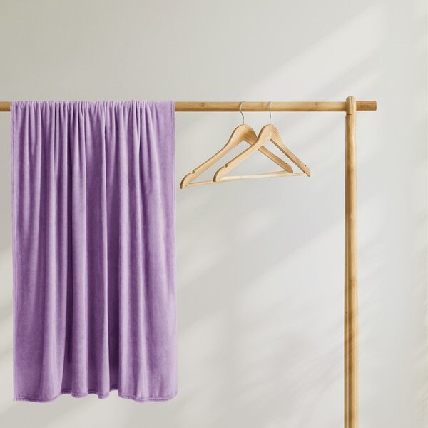 Ljubičasta deka od mikrovlakana DecoKing Mic, 160 x 210 cm