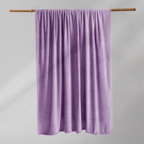 Ljubičasta deka od mikrovlakana DecoKing Mic, 160 x 210 cm