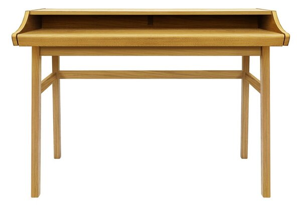 Uredski radni stol u dekoru hrasta 44x115 cm Carteret – Woodman