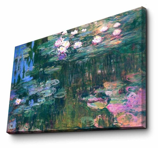 Zidna reprodukcija na platnu Claude Monet, 45 x 70 cm