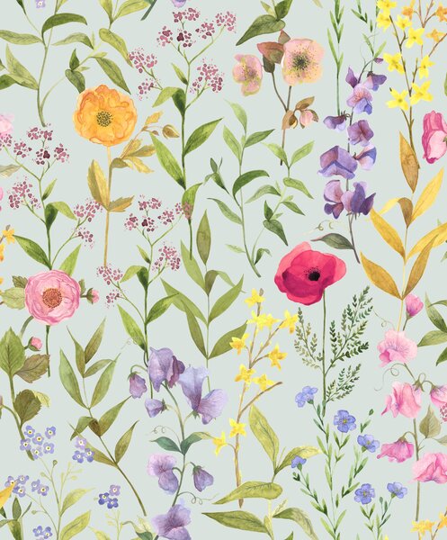Tapeta Fleurs Des Champs 4 boje