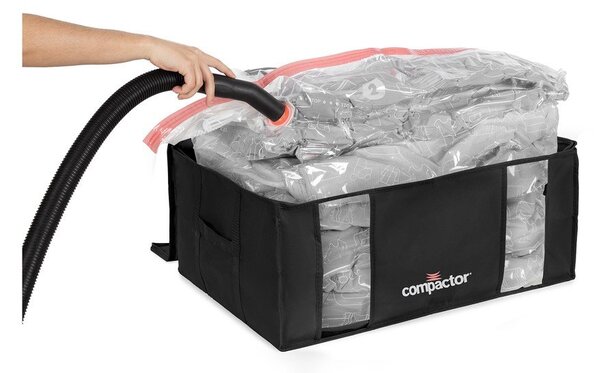 Crna vakuumska kutija za pohranu Compactor Black Edition, volumena 210 l