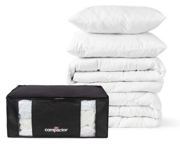 Crna vakuumska kutija za pohranu Compactor Black Edition, volumena 210 l