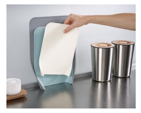Set s 3 sivo-plave daske za rezanje Joseph Joseph Nest Chop