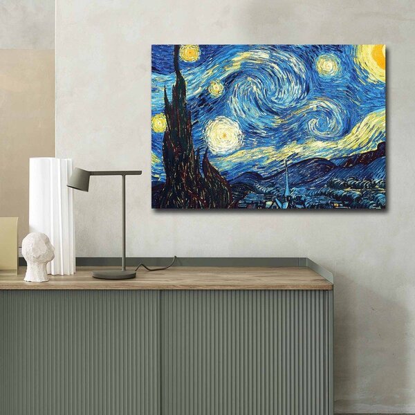 Zidna reprodukcija na platnu Vincent Van Gogh, 100 x 70 cm