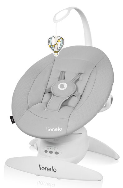 Lionelo električna ljuljačka Iris 360, Grey Concrete