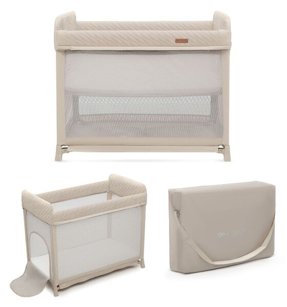 Kinderkraft Putni krevetić Moon Dream, Beige