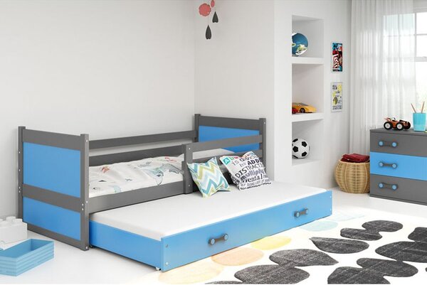Krevet BMS Rico za 2 osobe 200x90 cm, GRF plava