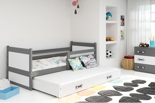 Krevet BMS Rico za 2 osobe 200x90 cm, GRF bijela
