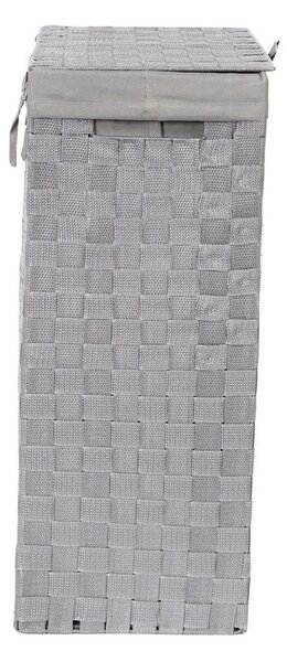 Siva košara za rublje Compactor Laundry Basket Linen, visina 60 cm