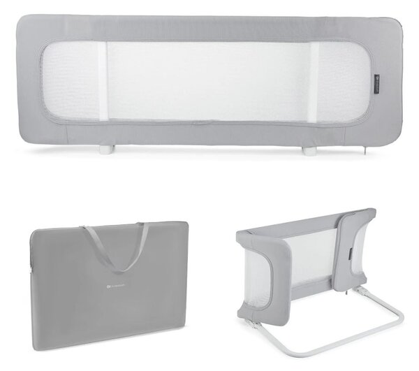 Kinderkraft Guard & Dream zaštitna ograda za krevet 118x41x44 cm, Light Grey