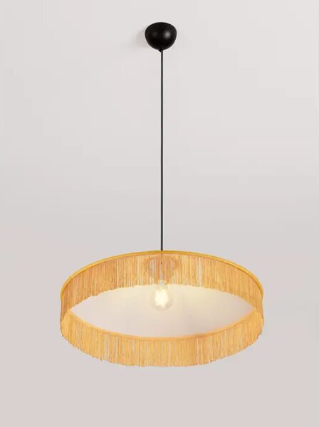 VELVY Visilica Grlo E27 1x12 W IP20 FI: 52 V: 200 cm Žuta NL9061127