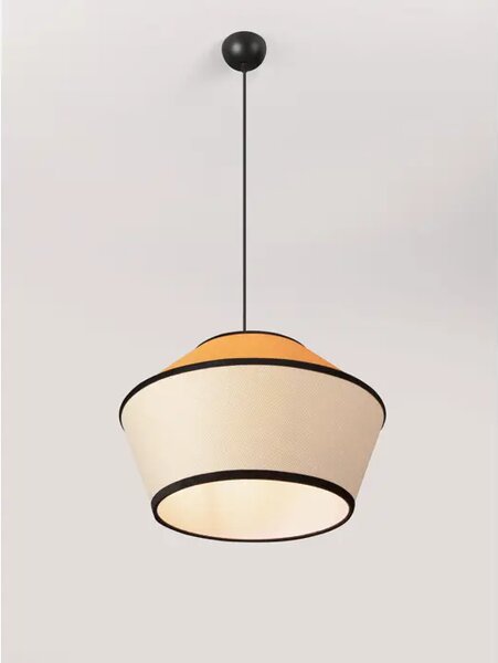 VELISS Visilica Grlo E27 1x12 W IP20 FI: 45 V: 206 cm Bež/Žuta NL9061135