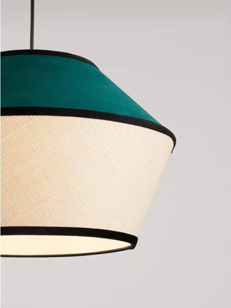VELISS Visilica Grlo E27 1x12 W IP20 FI: 45 V: 206 cm Bež/Zelena NL9061134