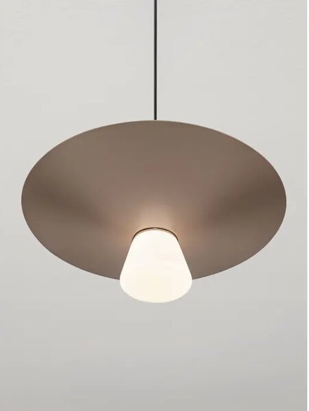 Tanka cilindrična LED visilica Nova Luce Baris (Triac dimabilna), 9W, mocha NL9009316