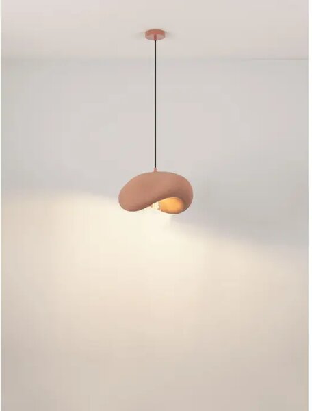 Visilica Nova Luce Bambel (40 cm), E27, crvena boja NL9003683