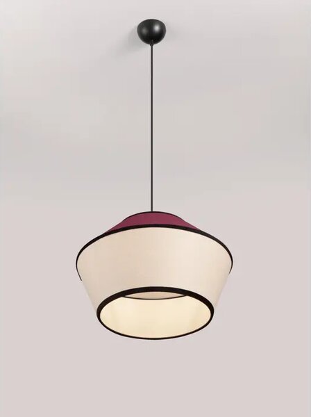 VELISS Visilica Grlo E27 1x12 W IP20 FI: 45 V: 206 cm Bež/Crvena NL9061133
