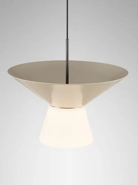 Tanka cilindrična LED visilica Nova Luce Baris (Triac dimabilna), 8W, siva NL9009314