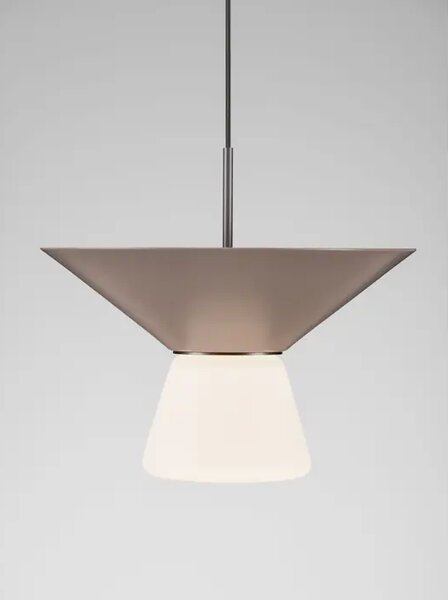 Tanka cilindrična LED visilica Nova Luce Baris (Triac dimabilna), 8W, mocha NL9009313