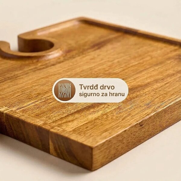 Puzzletray™ Set Drvenih Poslužavnika U Obliku Puzzli
